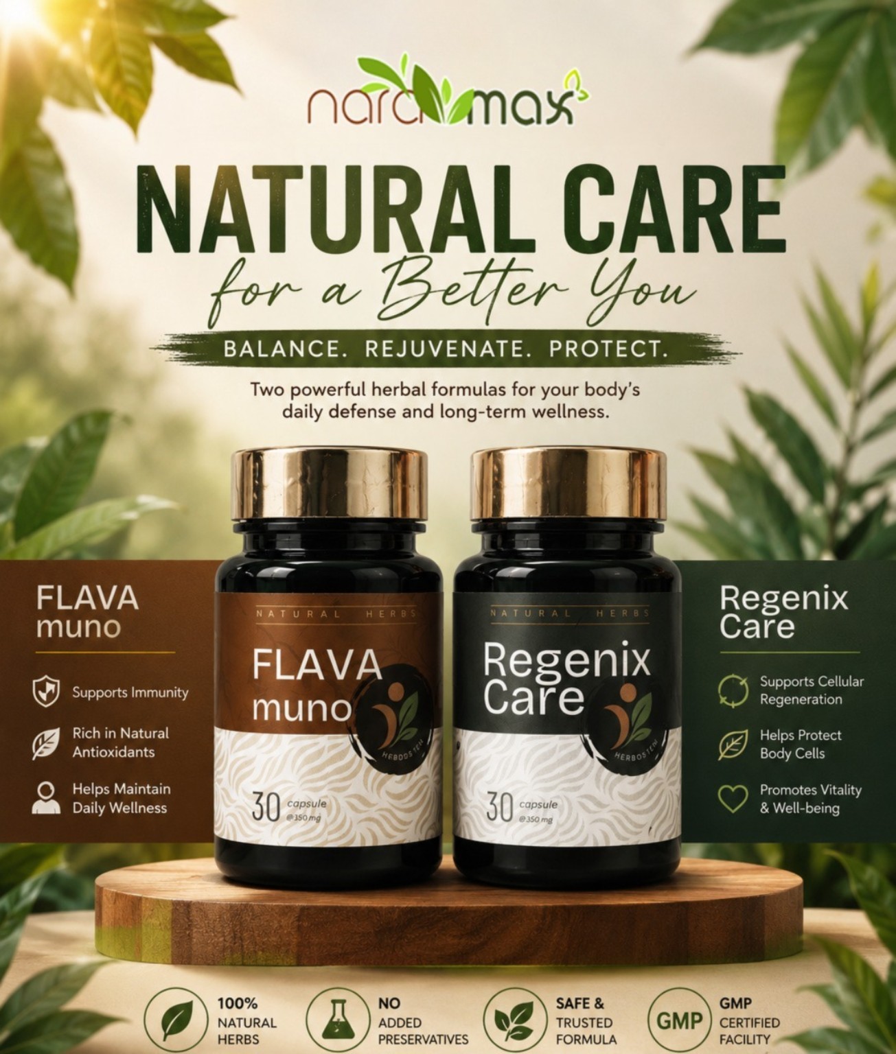 Herbostem Regenix Care dan Flavamuno